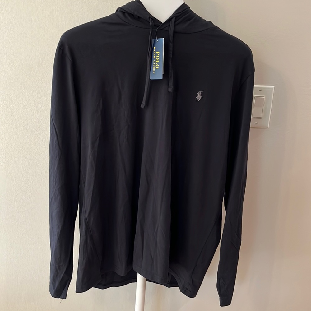 NWT Polo Hoodie Long Sleeve